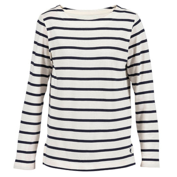 Blue Sportswear W Asma striped LS Blouse Ecru w New Navy