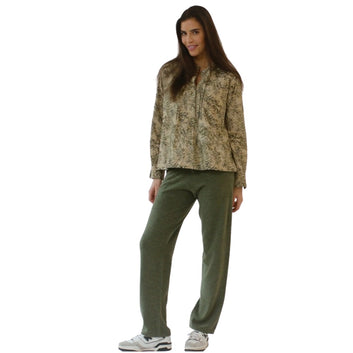 Blue Sportswear W Dawson Wool Knit Pants Hunter Green Melange