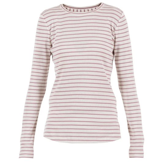 Blue Sportswear W Sorel Striped Rib Blouse Powder Ecru