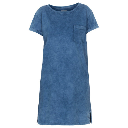 Blue Sportswear W Split T-shirt Kjole