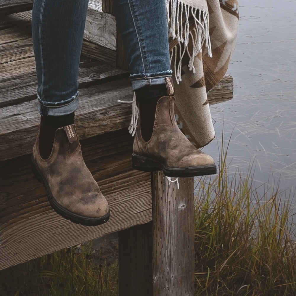 Blundstone U 585 Classic Støvle Rustic Brown - Havhøkeren