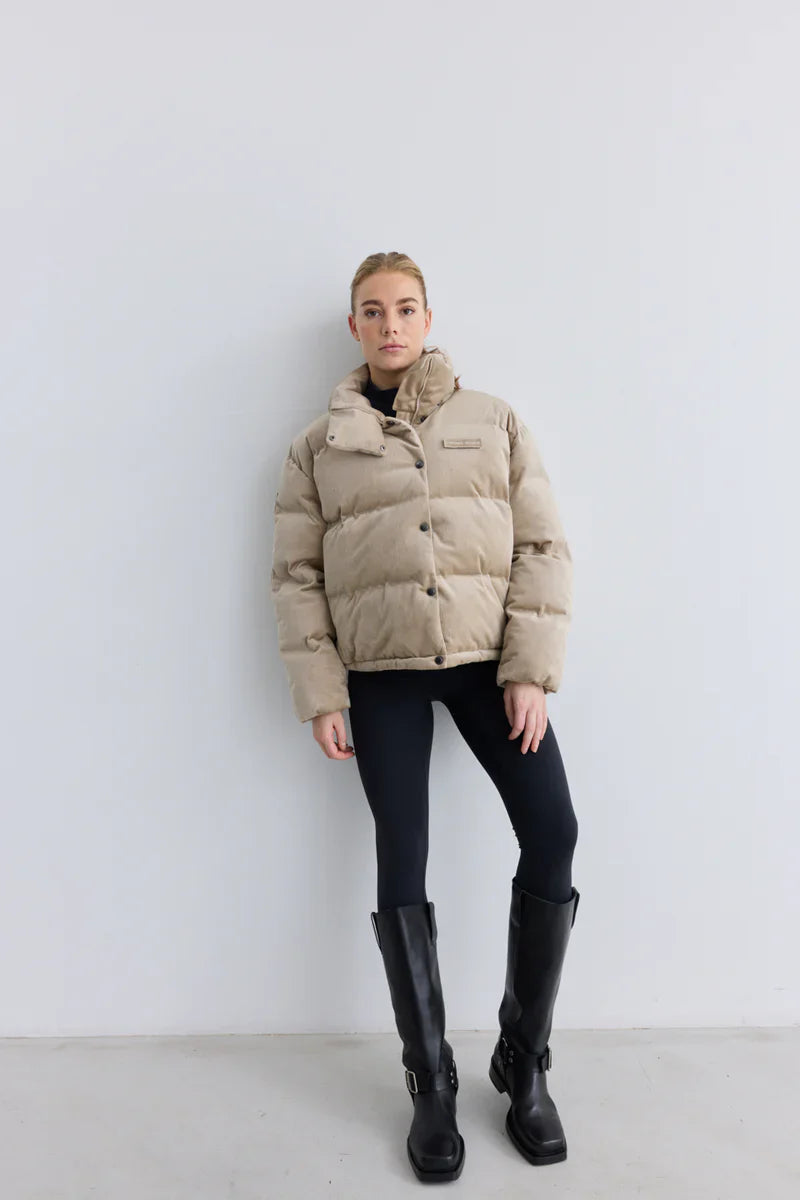 Rethinkit Boxi Jacket Shelter Corduroy Cream Toffee
