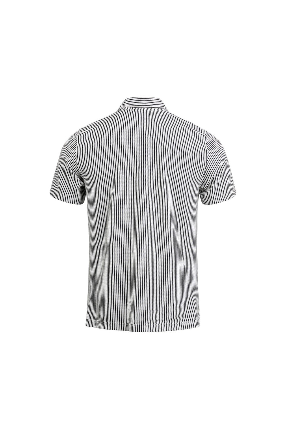 Pelle P M Brassie Polo Navy Stripe