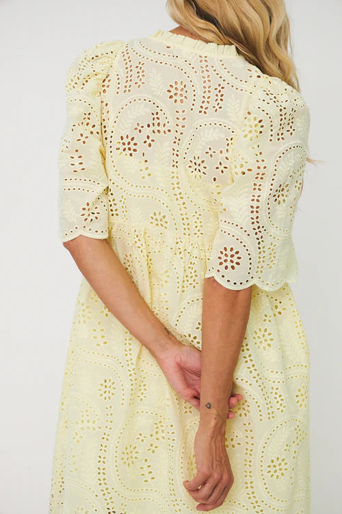 CRAS W Breezecras Dress French Vanilla