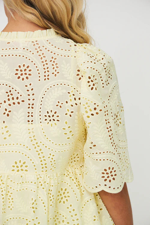 CRAS W Breezecras Dress French Vanilla