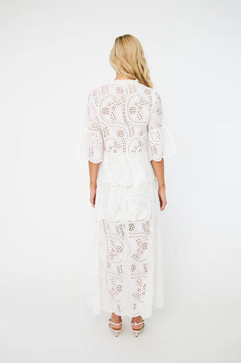 CRAS W Briazcras Blouse White