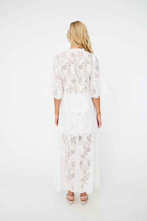 CRAS W Briazcras Blouse White