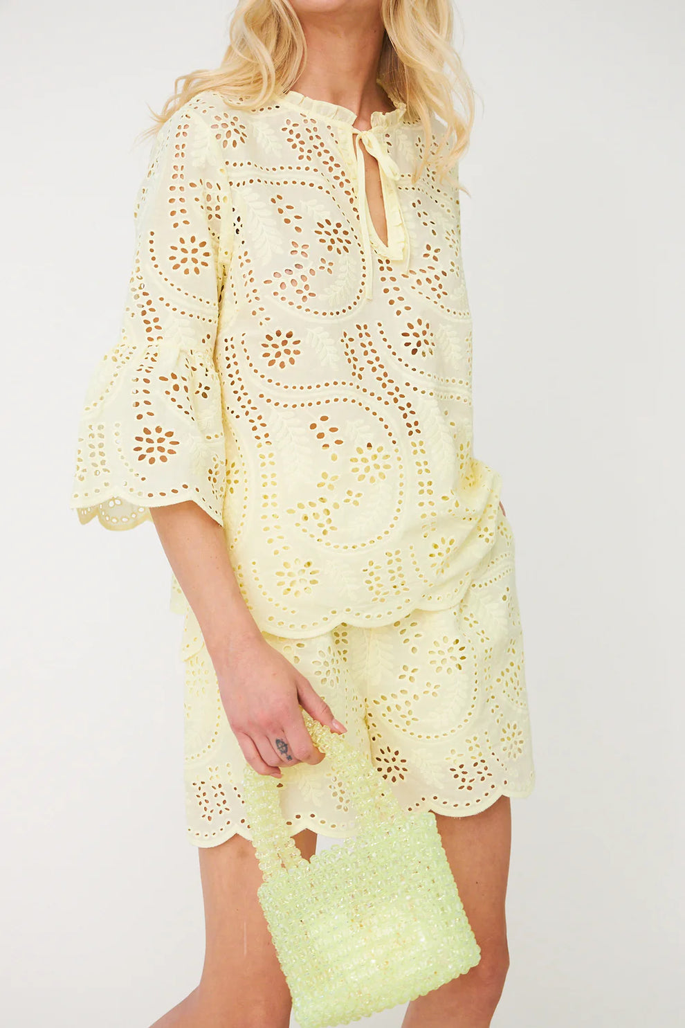 CRAS W Brizacras Blouse French Vanilla