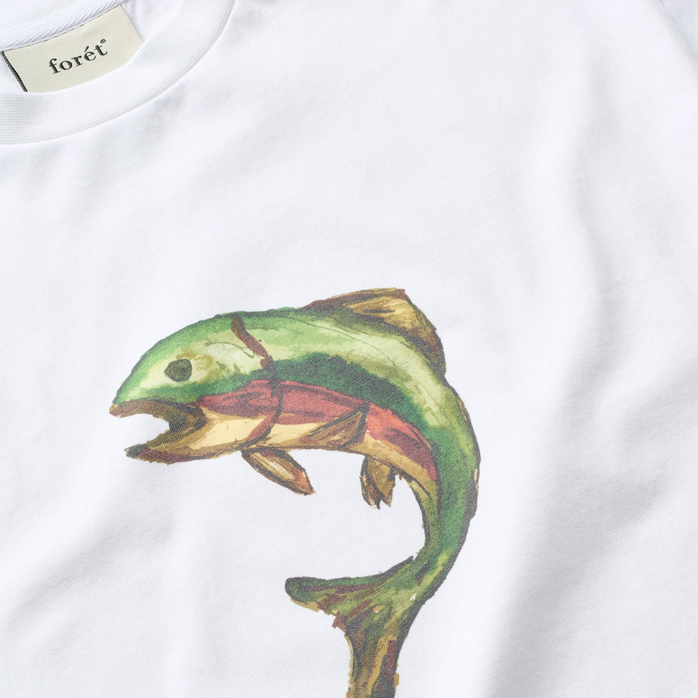 Forét M Catch T-Shirt White