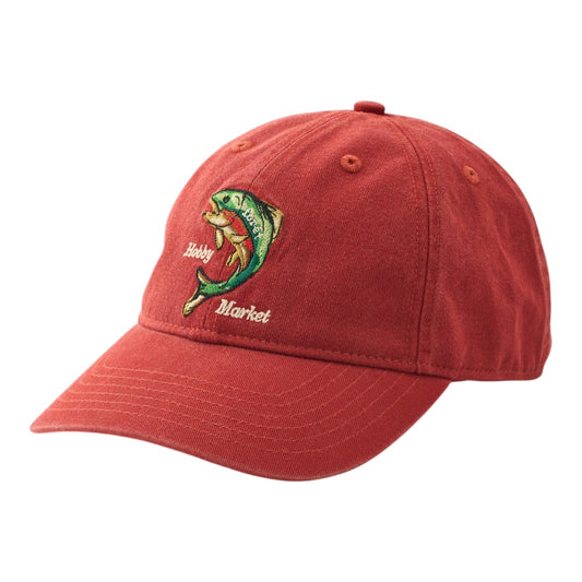 Forét Catch Washed Cap Red