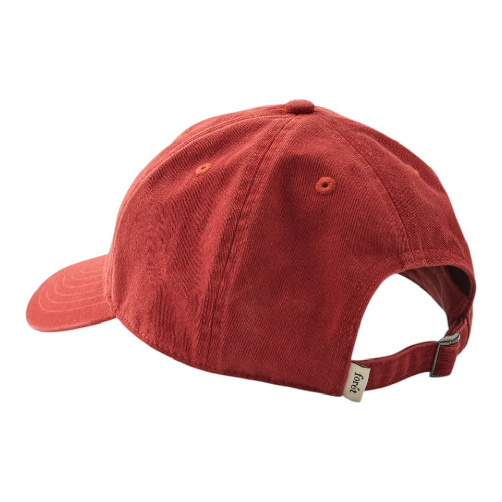 Forét Catch Washed Cap Red