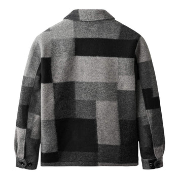 Forét M Cave Wool Jacket Black Mix