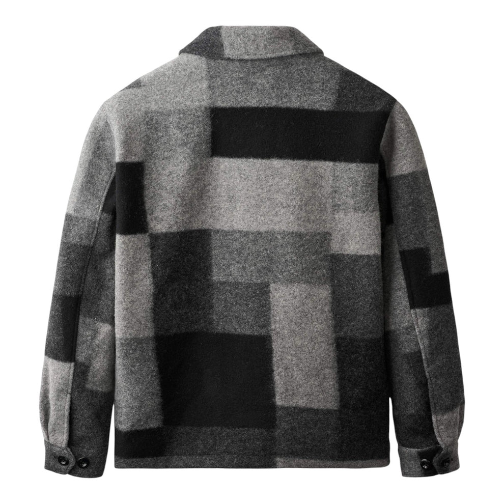 Forét M Cave Wool Jacket Black Mix
