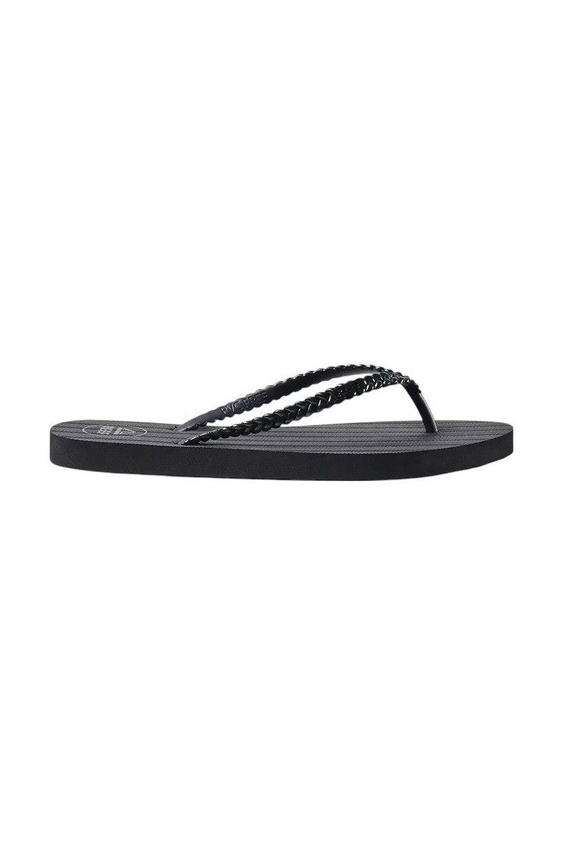 Reef W Seaside Twist Flip Flops Black