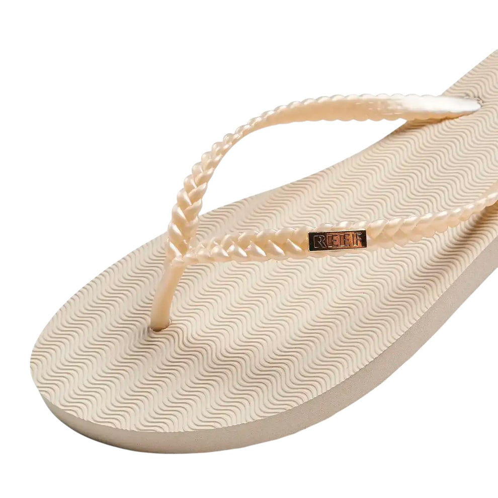 Reef W Seaside Twist Flip Flops Golden Hour