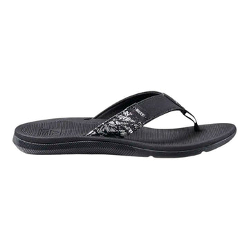 Reef W Santa Ana Sandal Black White