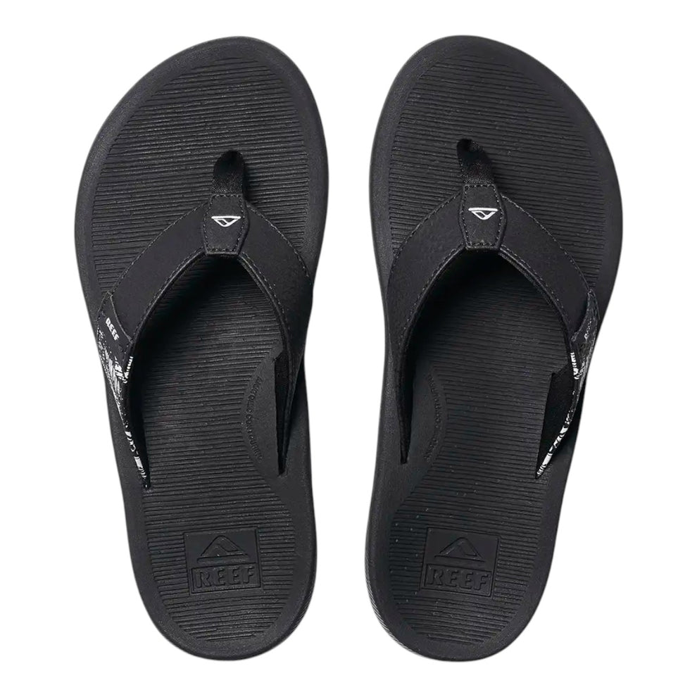 Reef W Santa Ana Sandal Black White