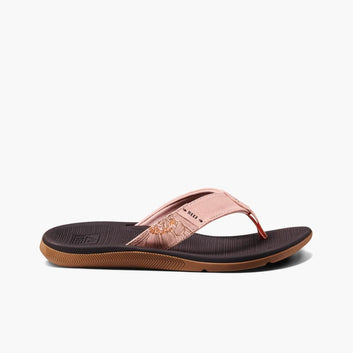 Reef W Santa Ana Le Lædersandal Peach Parfait