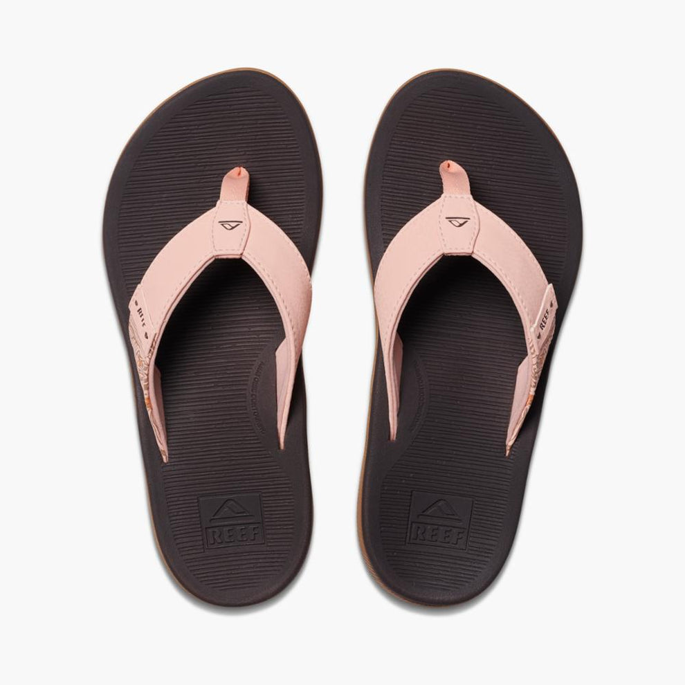 Reef W Santa Ana Le Lædersandal Peach Parfait
