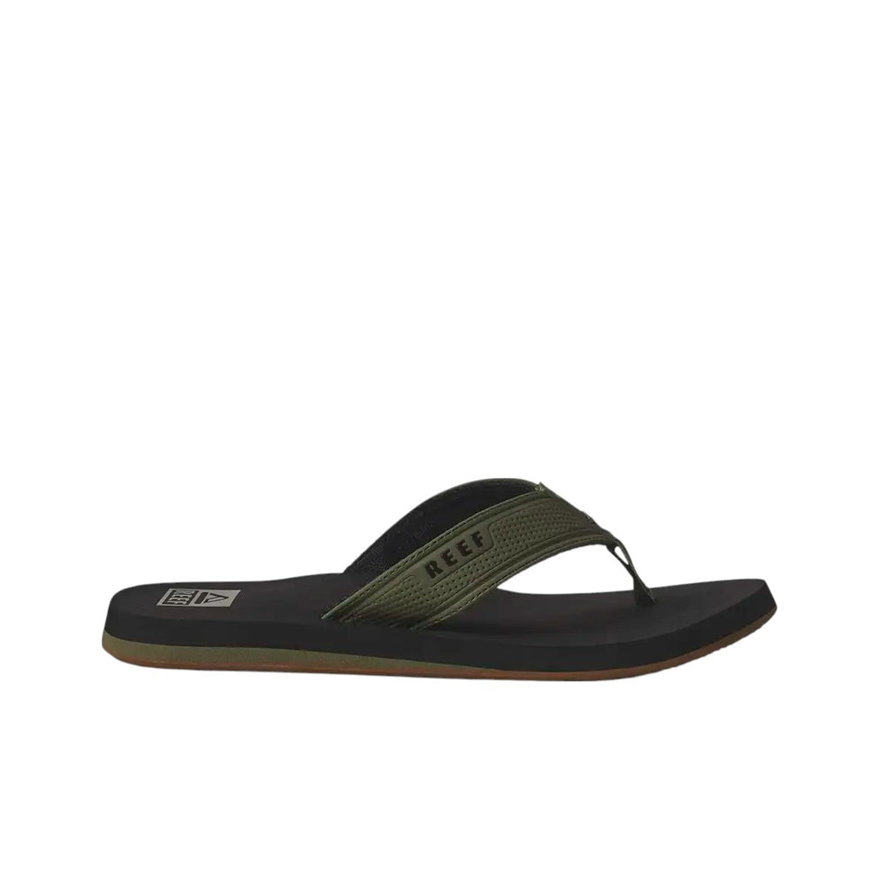 Reef M The Layback Flip Flops Black Olive