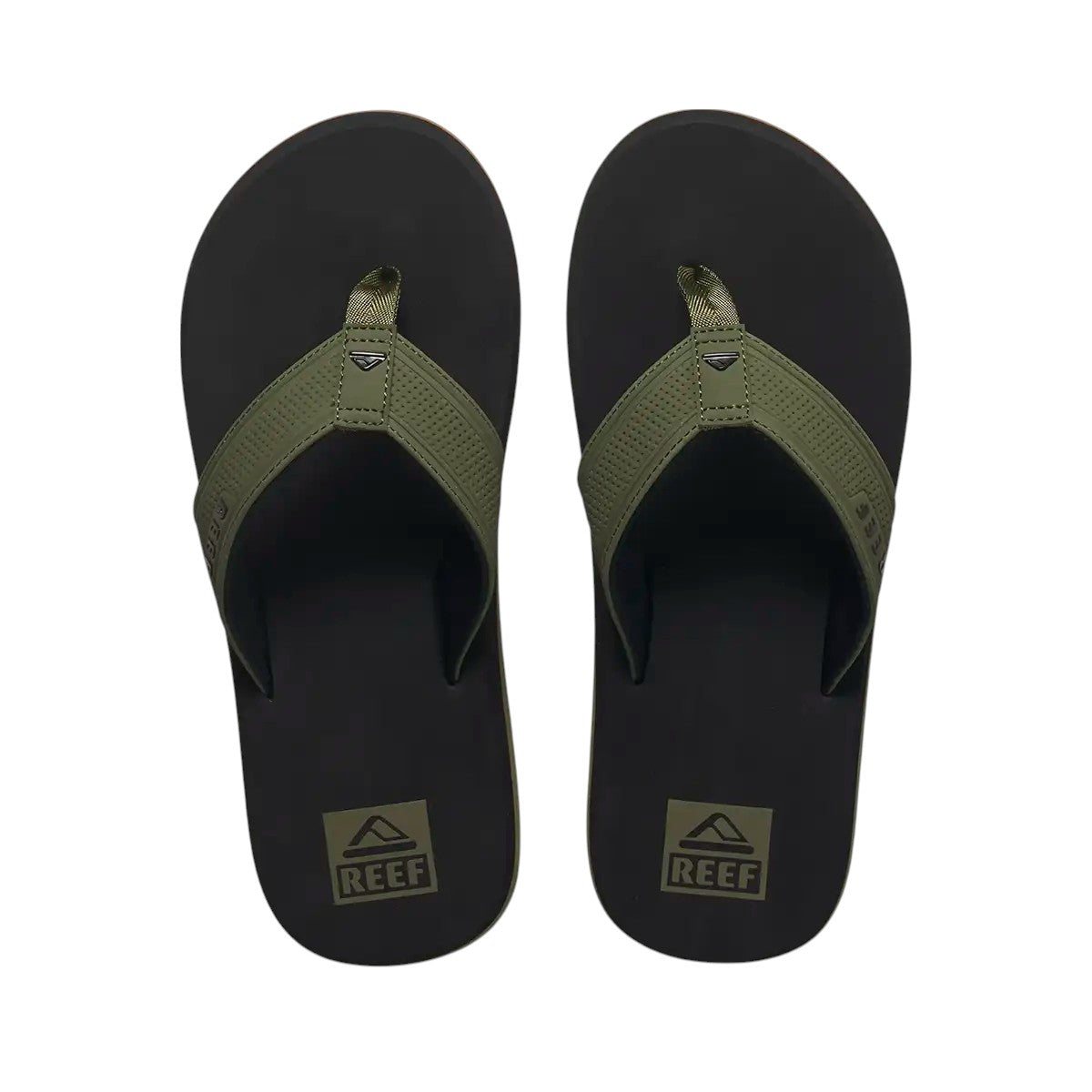 Reef M The Layback Flip Flops Black Olive