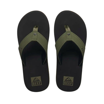 Reef M The Layback Flip Flops Black Olive