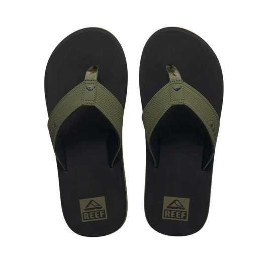Reef M The Layback Flip Flops Black Olive