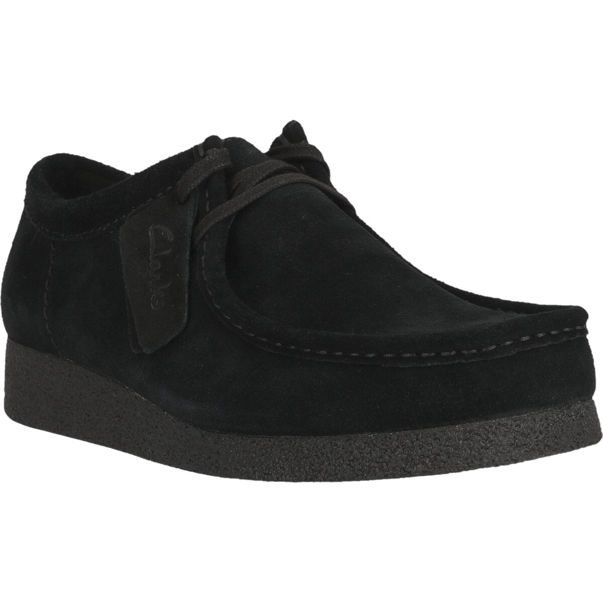 Clarks M WallabeeEVO G Black Suede