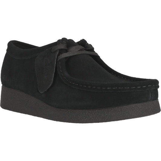 Clarks W WallabeeEVOSh D Black Suede