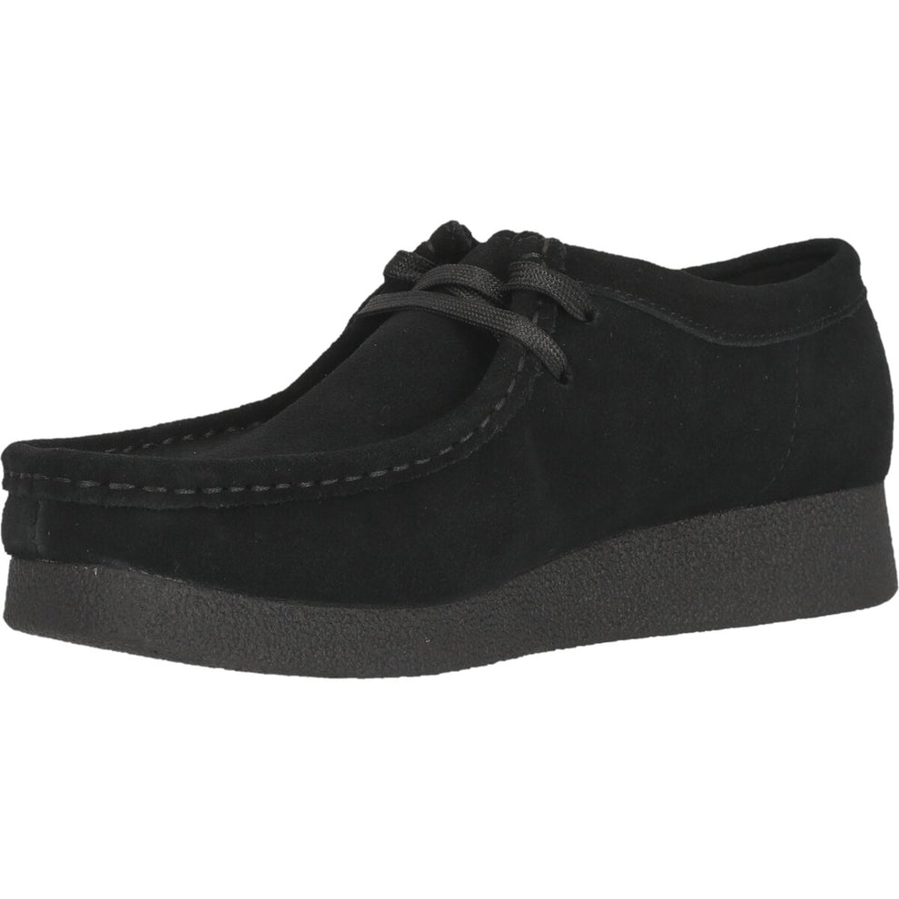 Clarks W WallabeeEVOSh D Black Suede