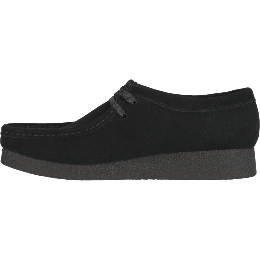 Clarks W WallabeeEVOSh D Black Suede
