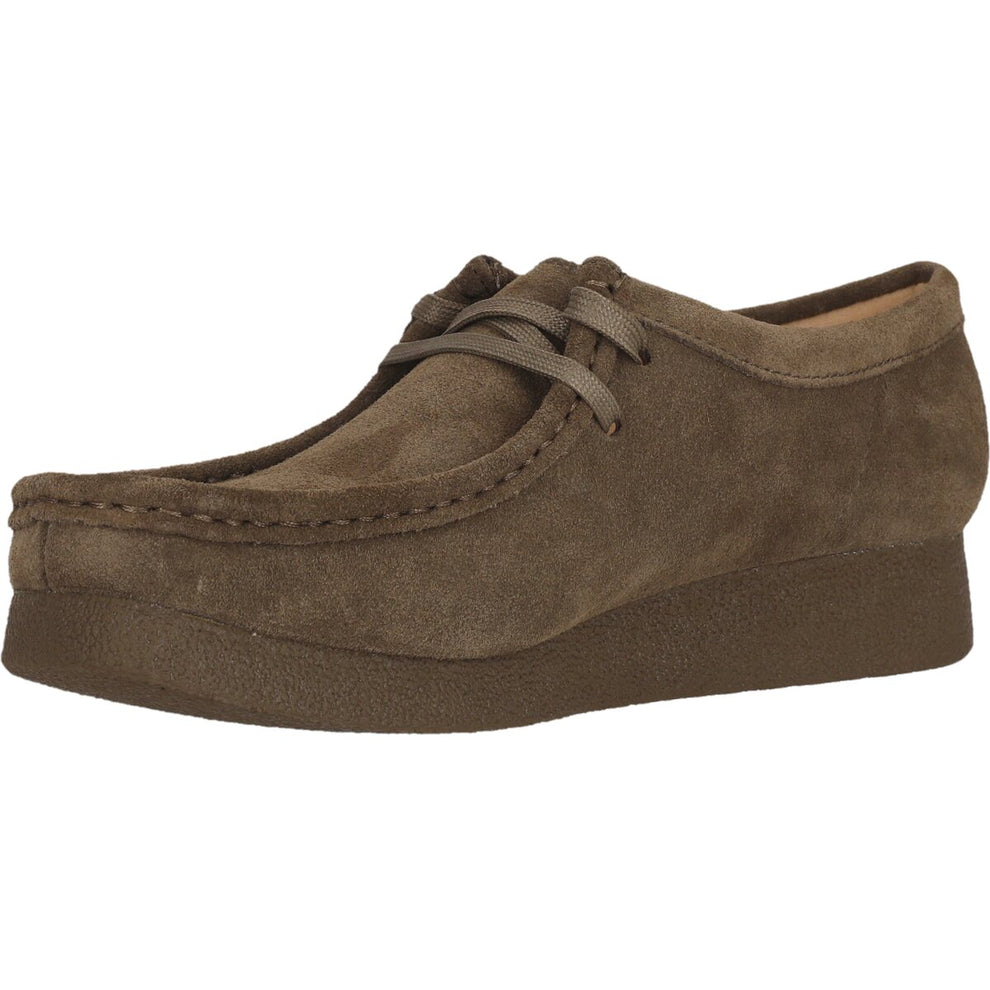Clarks W WallabeeEVOSh D Olive Suede