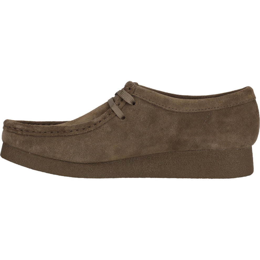 Clarks W WallabeeEVOSh D Olive Suede