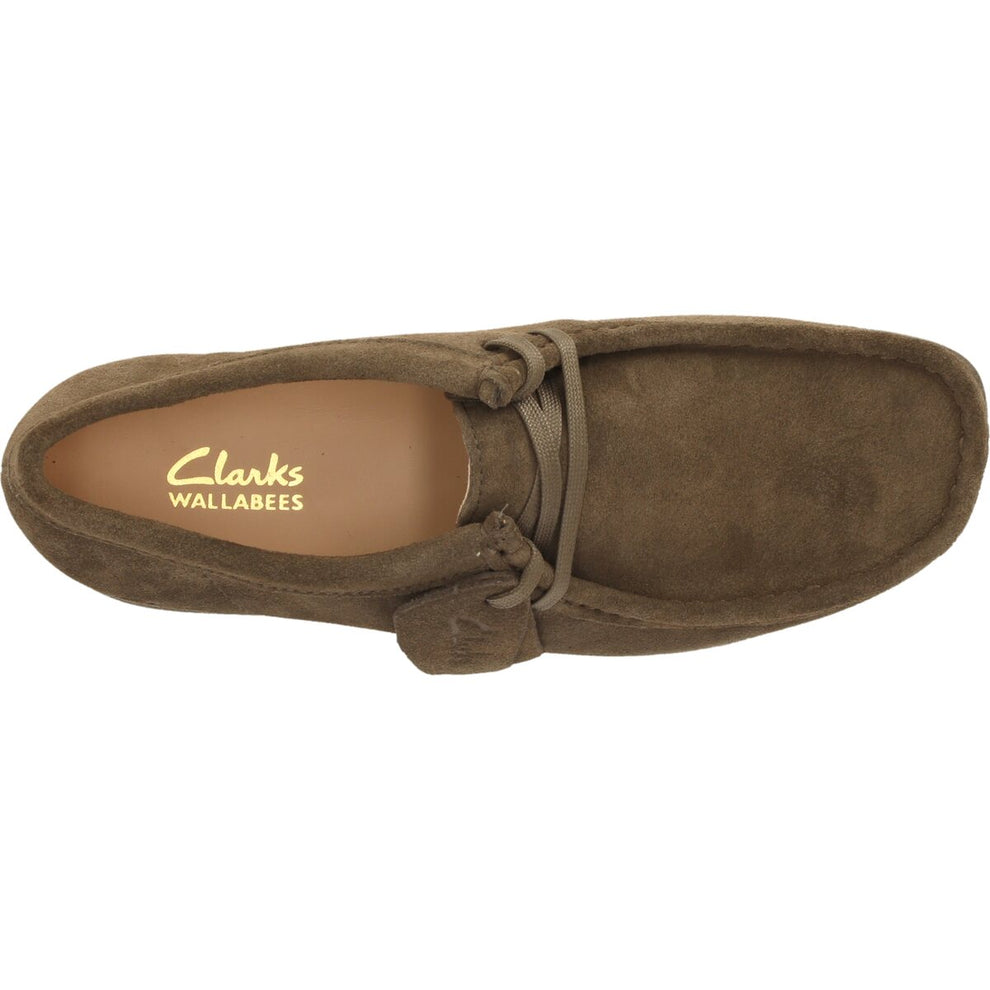 Clarks W WallabeeEVOSh D Olive Suede