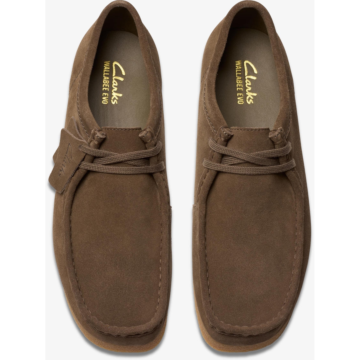 Clarks M WallabeeEVO G Dark Olive Suede