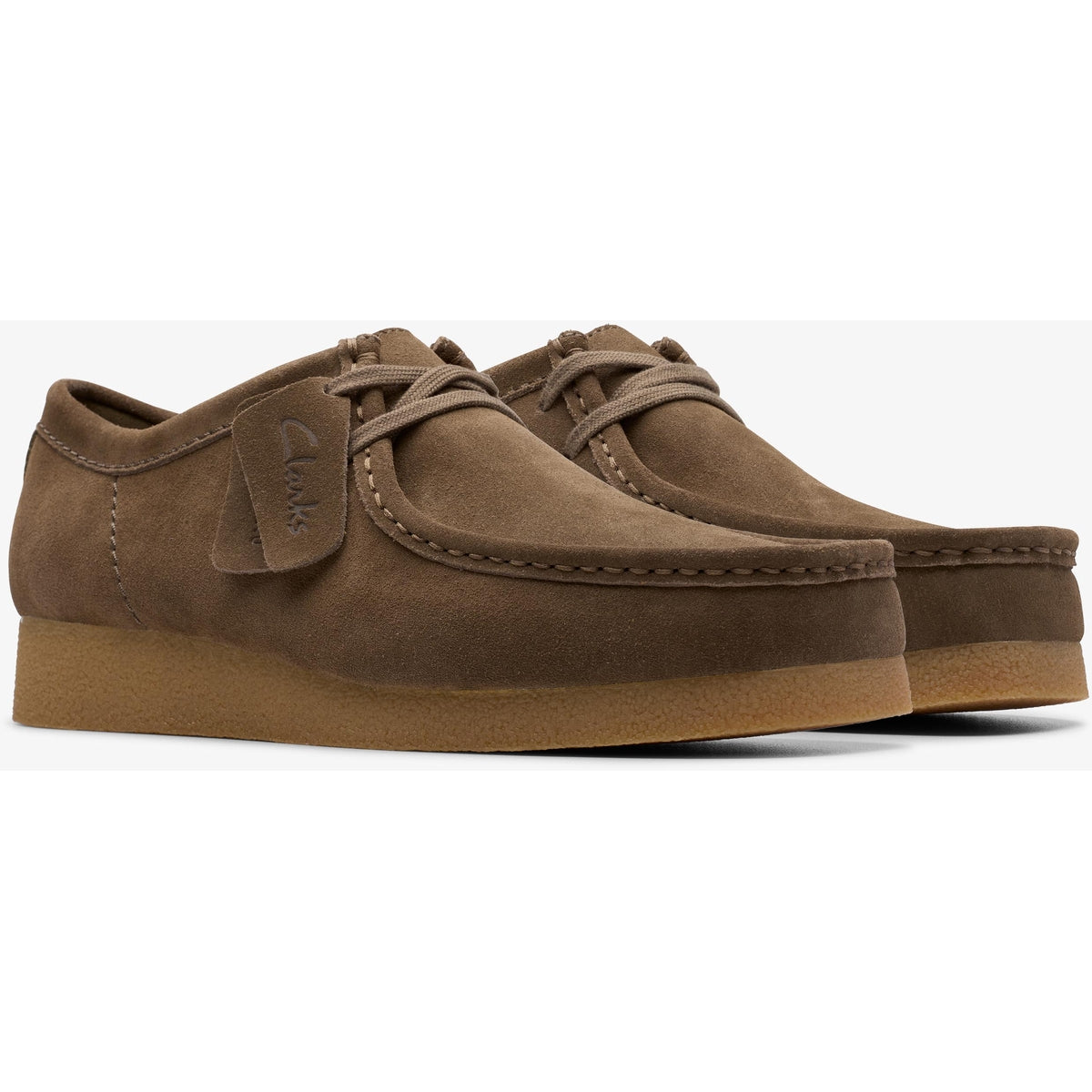 Clarks M WallabeeEVO G Dark Olive Suede