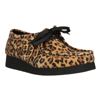 Clarks W Wallabee EVOSh Leopard Suede
