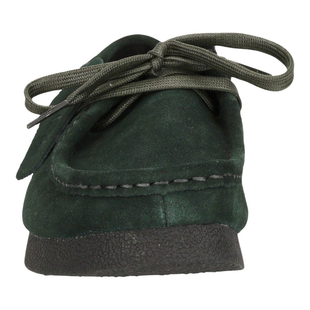 Clarks W Wallabee EVOSh Dark Green Suede