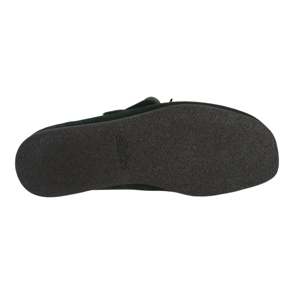 Clarks W Wallabee EVOSh Dark Green Suede