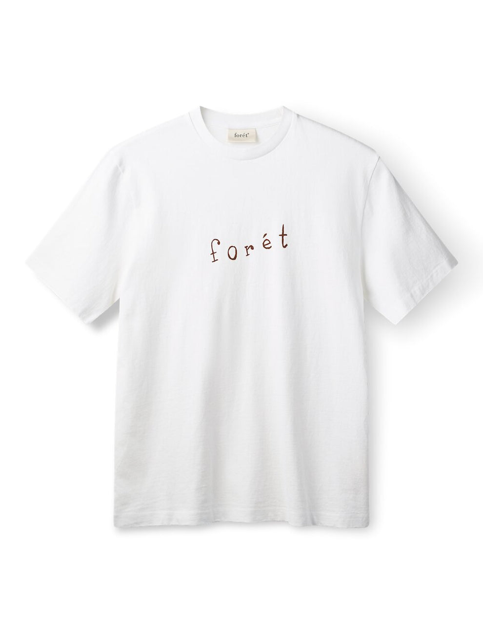 Forét Crest T-Shirt White/Mole