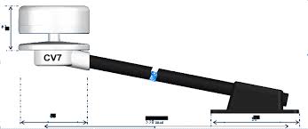 LCJ Capteurs CV7-WindyPlug NMEA2000 Ultralyd vindsensor med Barometer & 25m kabe