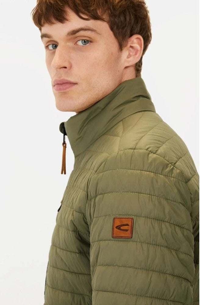 Camel Active M Blouson Quilted Jacket Dark Green