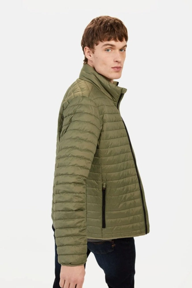 Camel Active M Blouson Quilted Jacket Dark Green