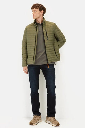 Camel Active M Blouson Quilted Jacket Dark Green