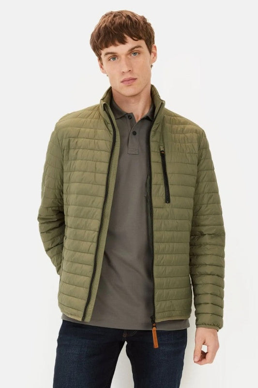 Camel Active M Blouson Quilted Jacket Dark Green