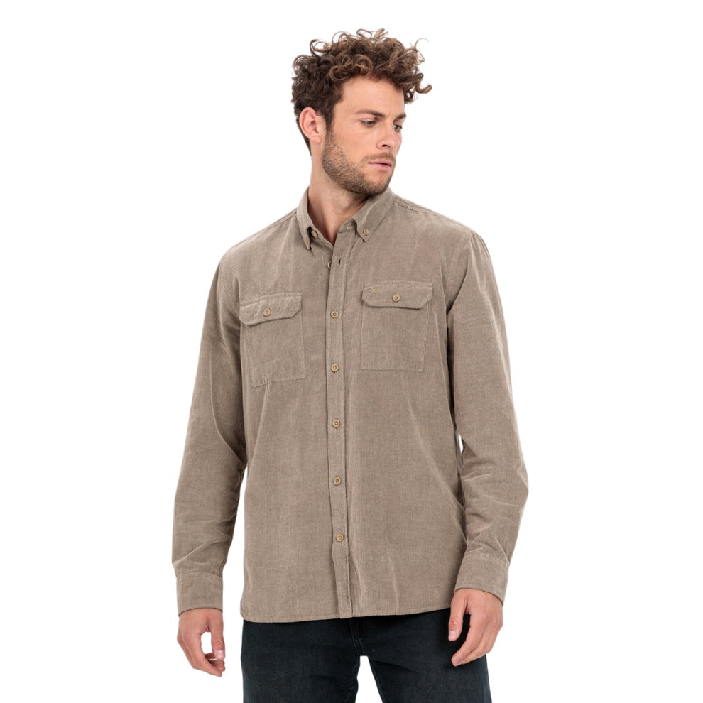 Camel Active M Longsleeve Shirt Beige
