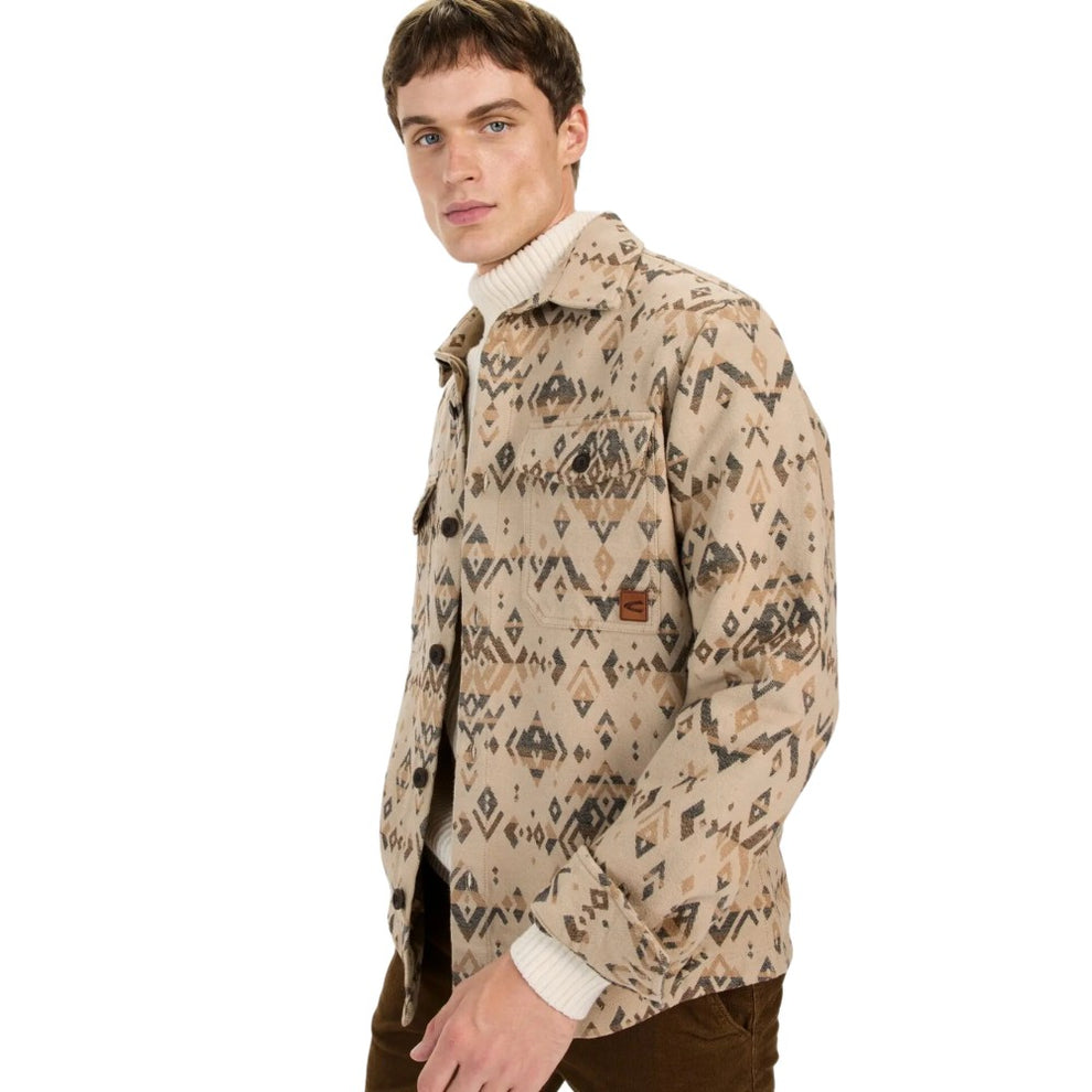 Camel Active M Overshirt Sand