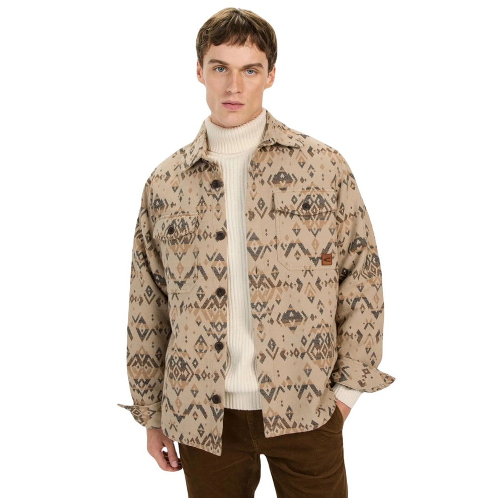 Camel Active M Overshirt Sand