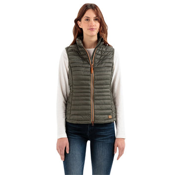 Camel Active W Vest Khaki
