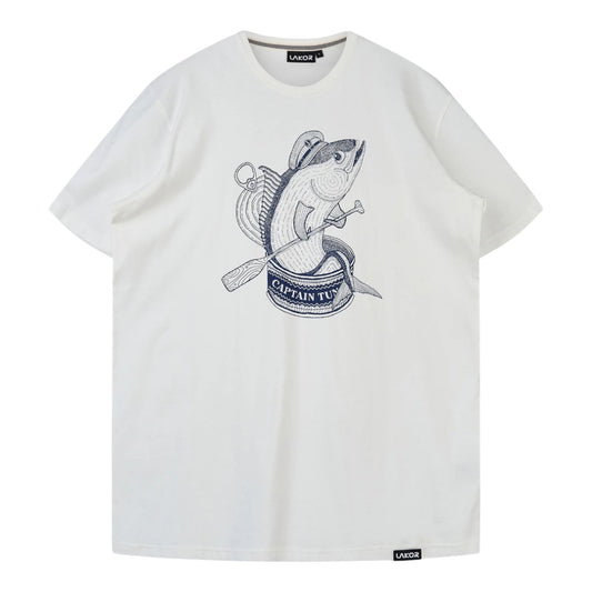 Lakor U Captain Tuna T-Shirt Star White